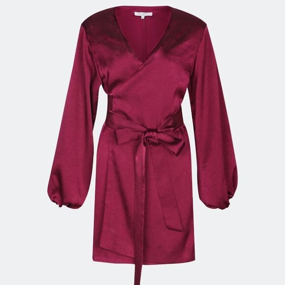 BELLEVUE THE LABEL QURORA WRAP DRESS - Picture 1 of 5